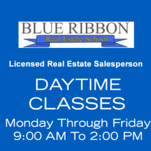 Licensed Salesperson Class Day 1/2/2024- 1/23/24